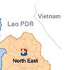 Thailand Map: North East